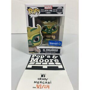 Funko Pop! Lucha Libre: El Enganoso 808 Exclusive Vinyl Figure With Box Damage